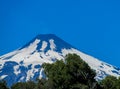 Volcano in Patagonia, Chile, The Ring of Fire Royalty Free Stock Photo